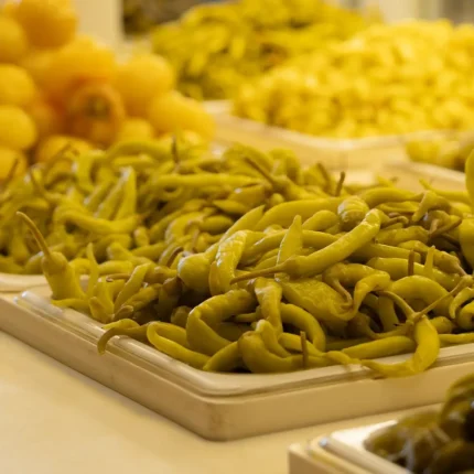 acısız sivri biber turşusu